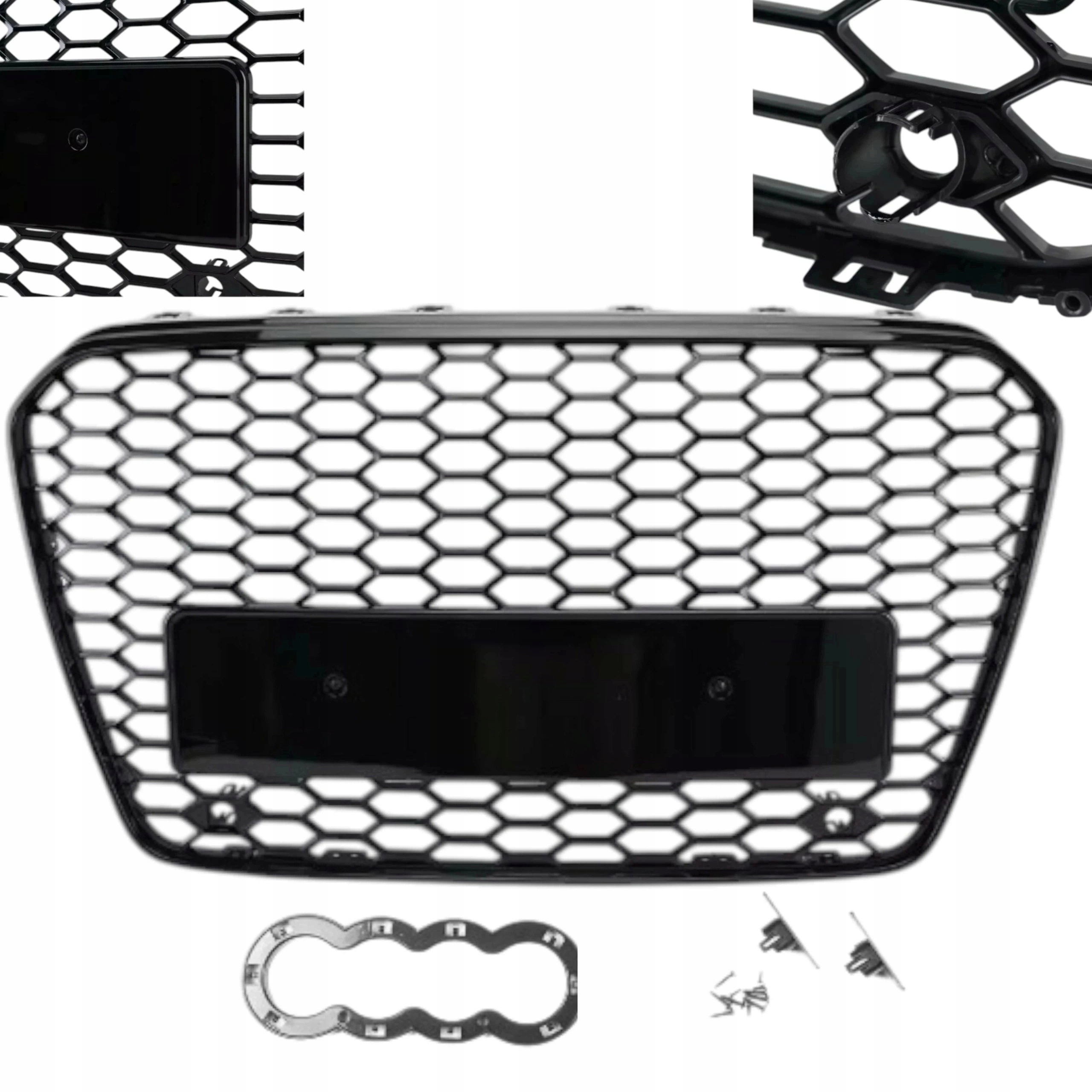 Grill Atrapa Nárazníku Audi A5 8T 11-16r RS5 Rs Look Black