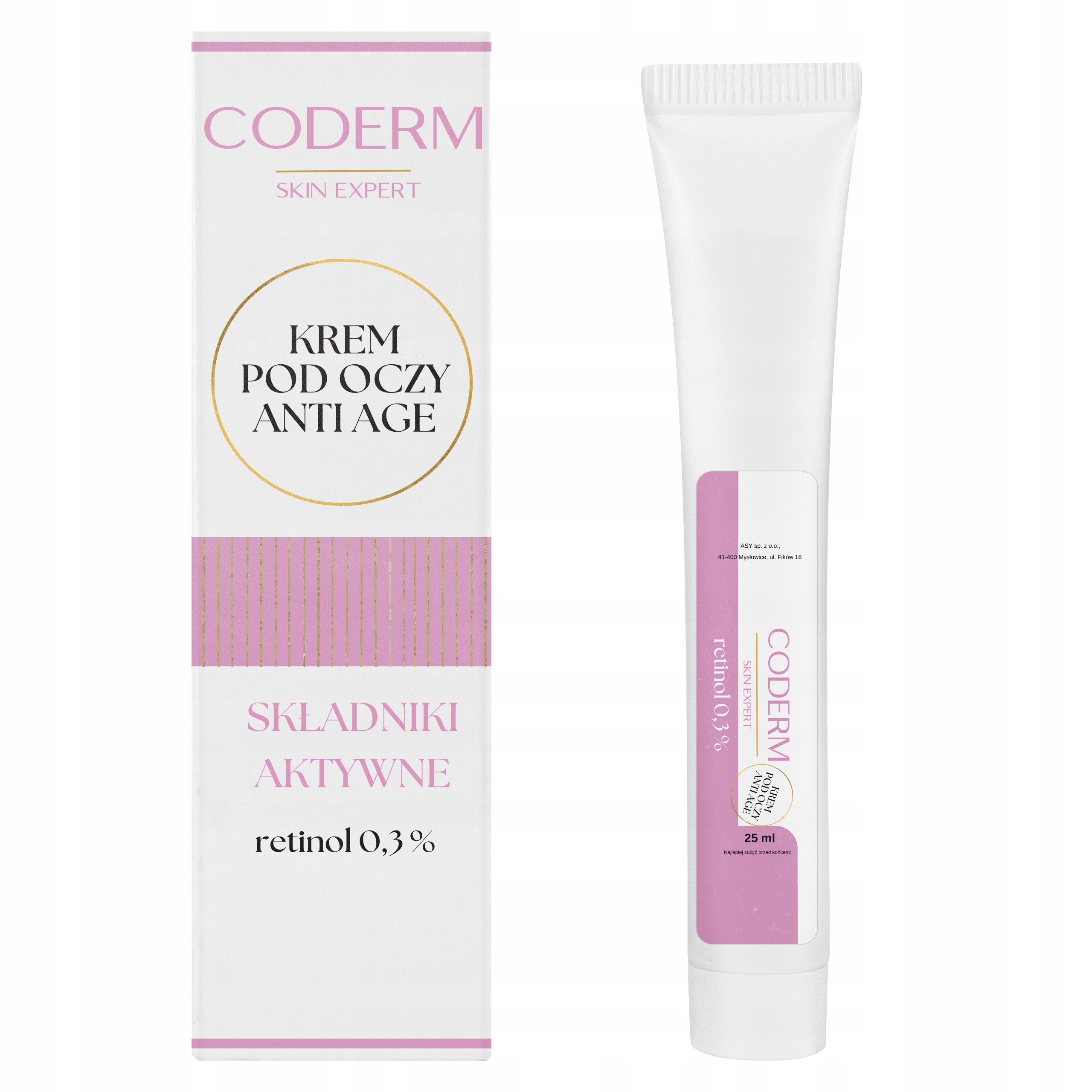 Aktivní oční krém retinol 0,3% 25 ml