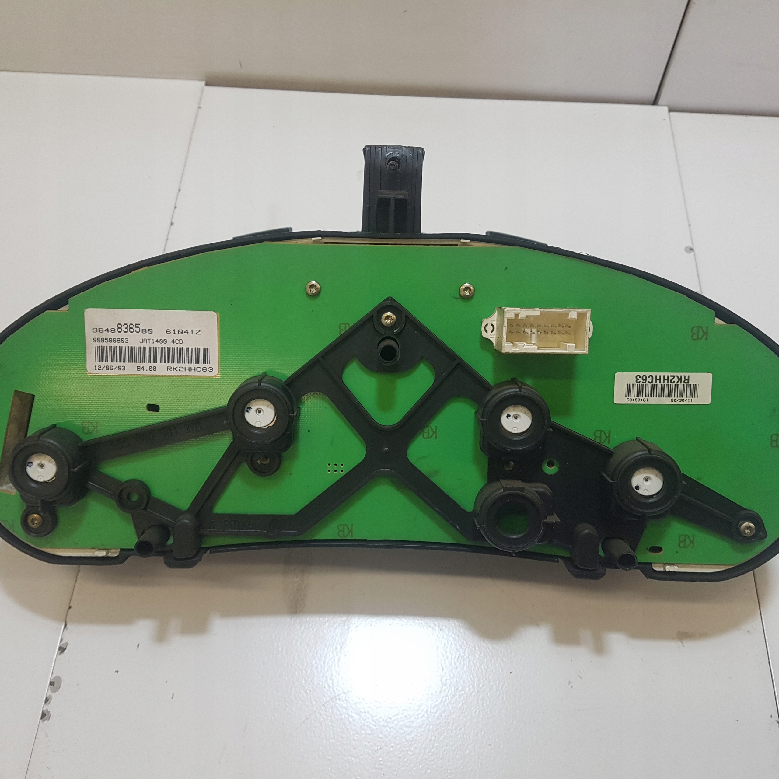 dials dials PEUGEOT 206 1.4 HDI 9648836580