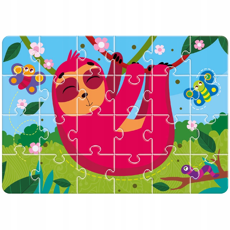 

Puzzle Klasyczne Duże Leniwiec - Roter Kafer