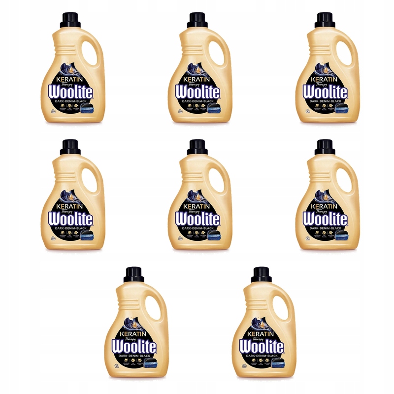 Woolite Tekutý prací prostředek Dark Keratin 1,8 l X8