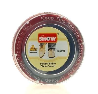 Nabłyszczająca Pasta Woskowa do Butów SHOW Brązowa Marka inna