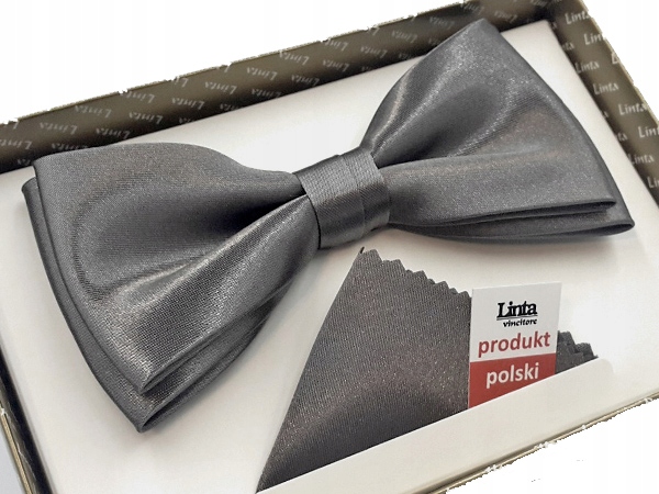 MUCHA / MUSZKA MĘSKA SZARA + POSZETKA