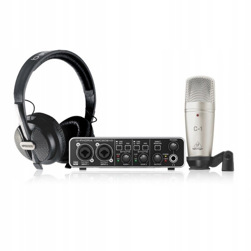 Behringer U-phoria Studio Pro sada pro homerecording