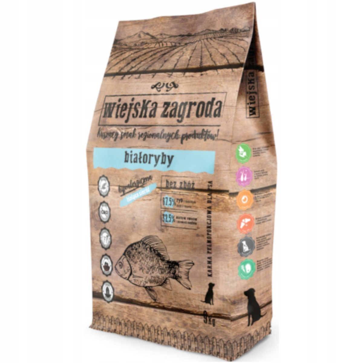 Levně Brambůrky z mořské ryby (dospělé) z Village Farm M-9