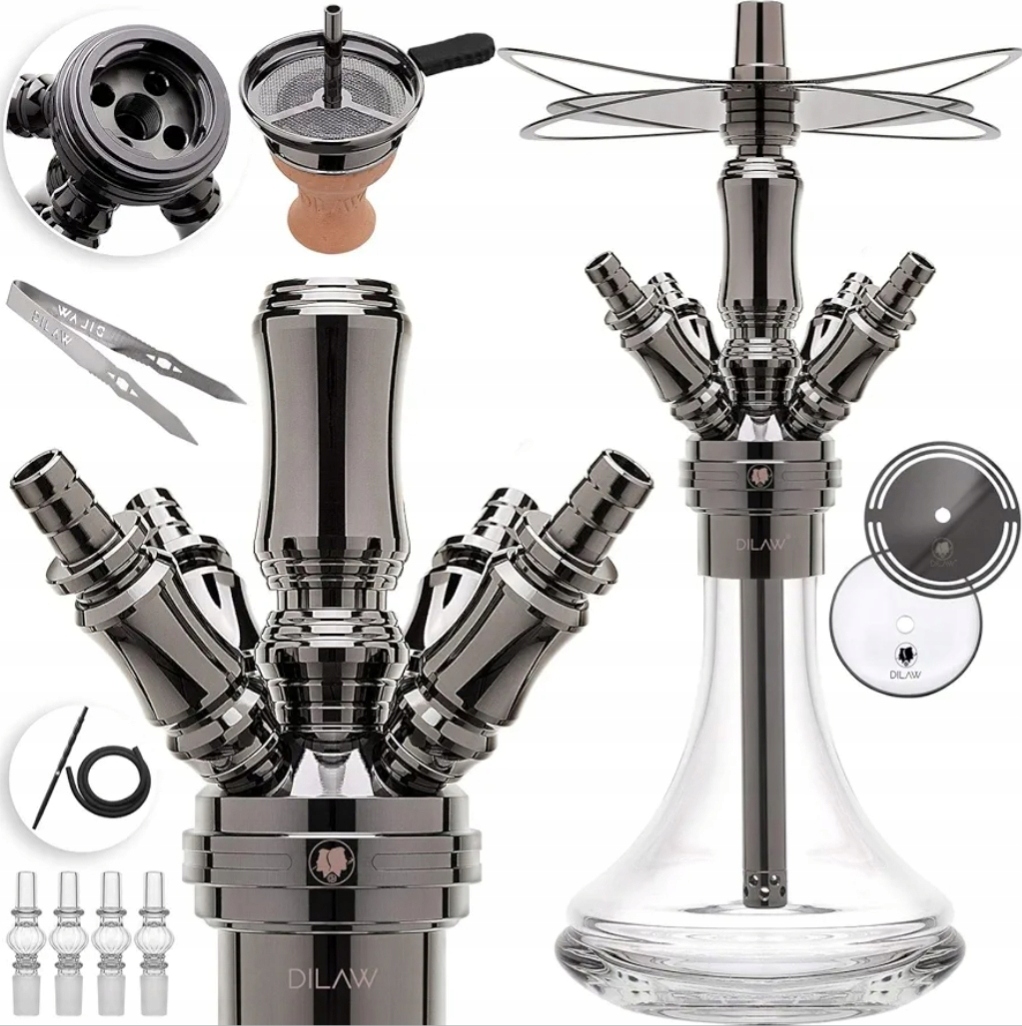 Dilaw Smart Shisha z nehrdzavejúcej ocele V2A