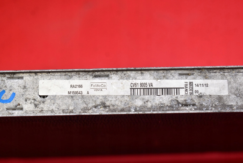 water cooler CV61-8005-VA FORD FOCUS MK3 1.0 ECOBOOST 10-18