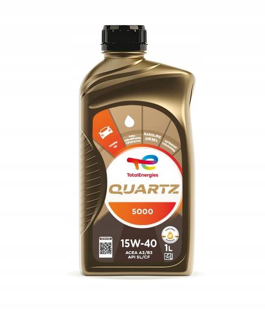Olej Total Quartz 15W-40 5000 1L