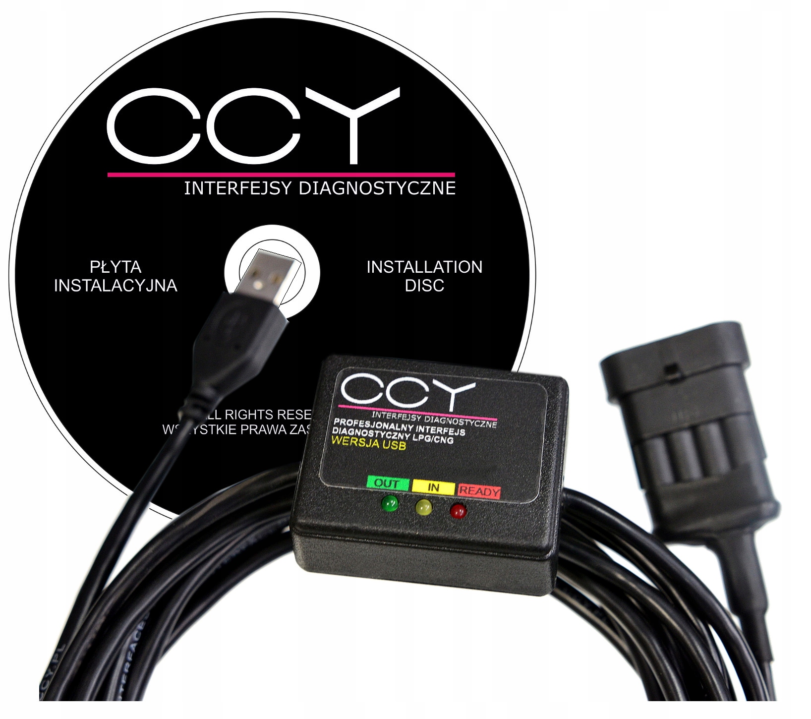 Rozhraní Lpg Usb Pro Ccy pro Landi-renzo Omegas King Elpigaz