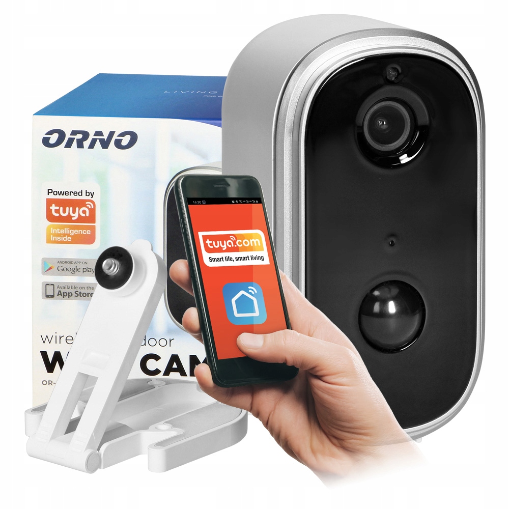 Venkovní wifi Ip kamera s aplikací Tuya voděodolná IP65 interkom