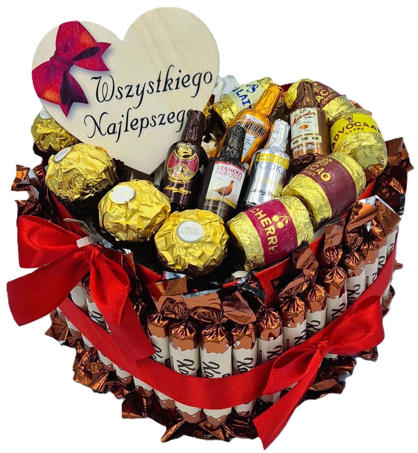 Levně Dort Konafetto Dárkový koš Sada krabiček Dárek k narozeninám 40