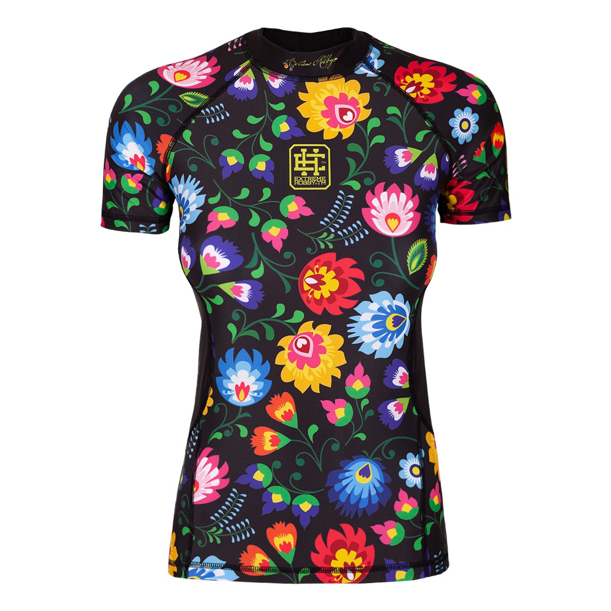 

Koszulka damska TERMOaktywna Folk II Czarny M