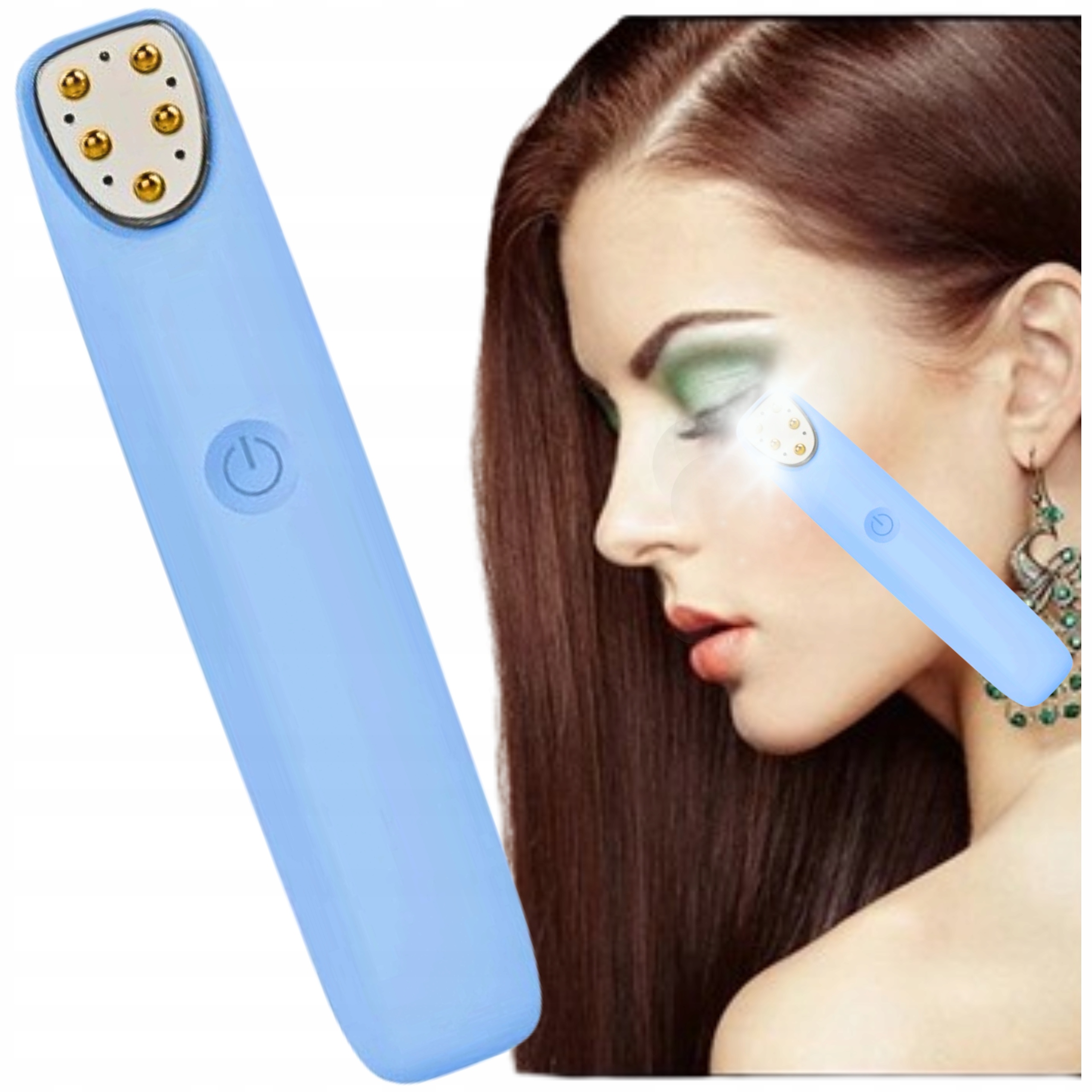 Masážní Přístroj Na Oči Pod Očima Ústa Zamračení Masážní Přístroj Na Oči Sáčky Ems