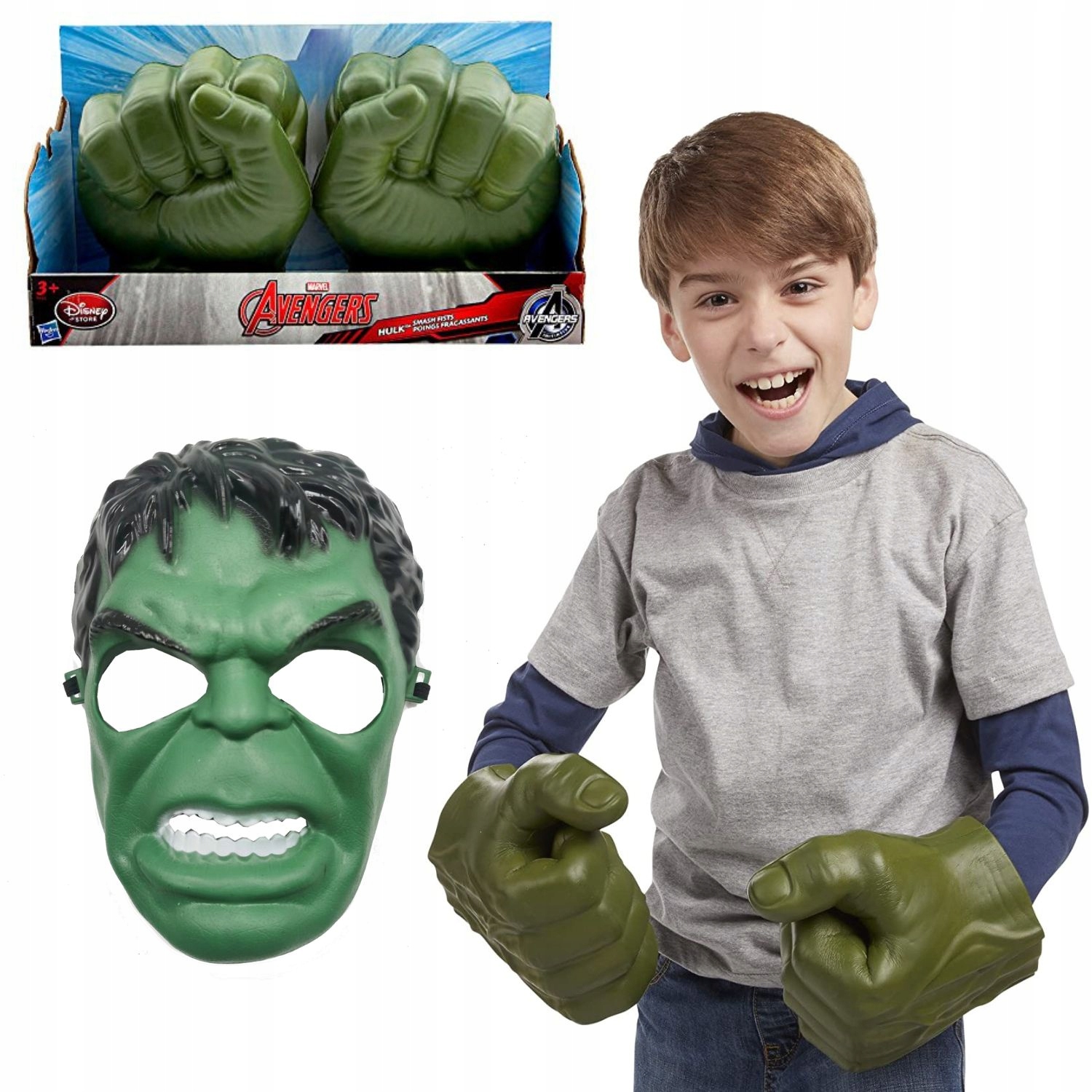 

Hasbro Piankowe Pięści Maska Hulk Avengers B4475