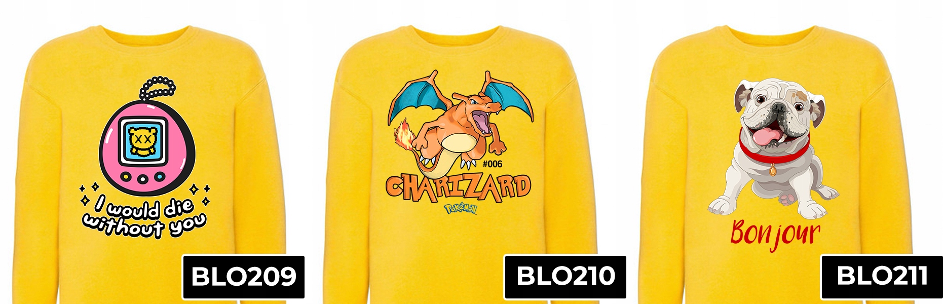 BLUZA DZIECIĘCA ŻÓŁTA BEZ KAPTURA SUPER PREZENT DLA DZIECKA PIKACHU 128 WZ Materiał dominujący bawełna