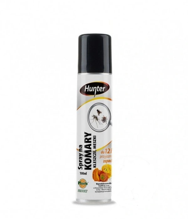 

Spray na komary, kleszcze, meszki 100 ml Hunter