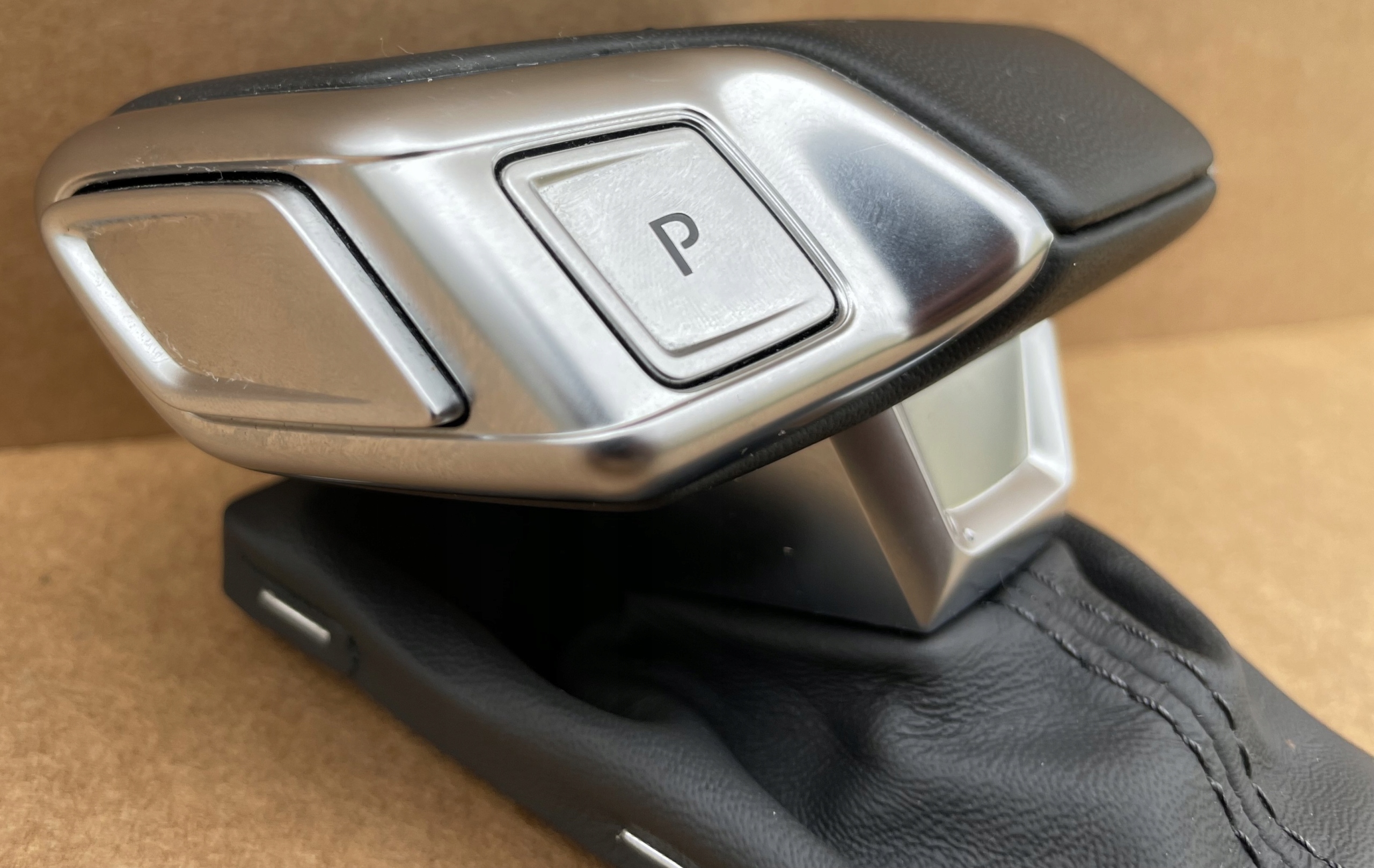 knob sleeve AUDI A6 C8 leather as new original