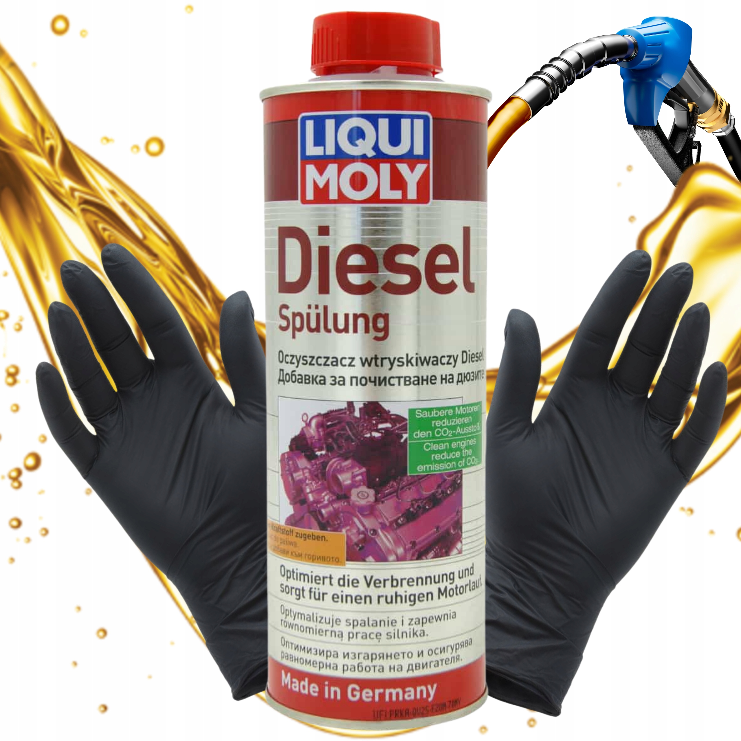LIQUI MOLY OCZYSZCZACZ DODATEK DO DIESLA 2666 SKUTECZNY MOCNY ORYGINALNY
