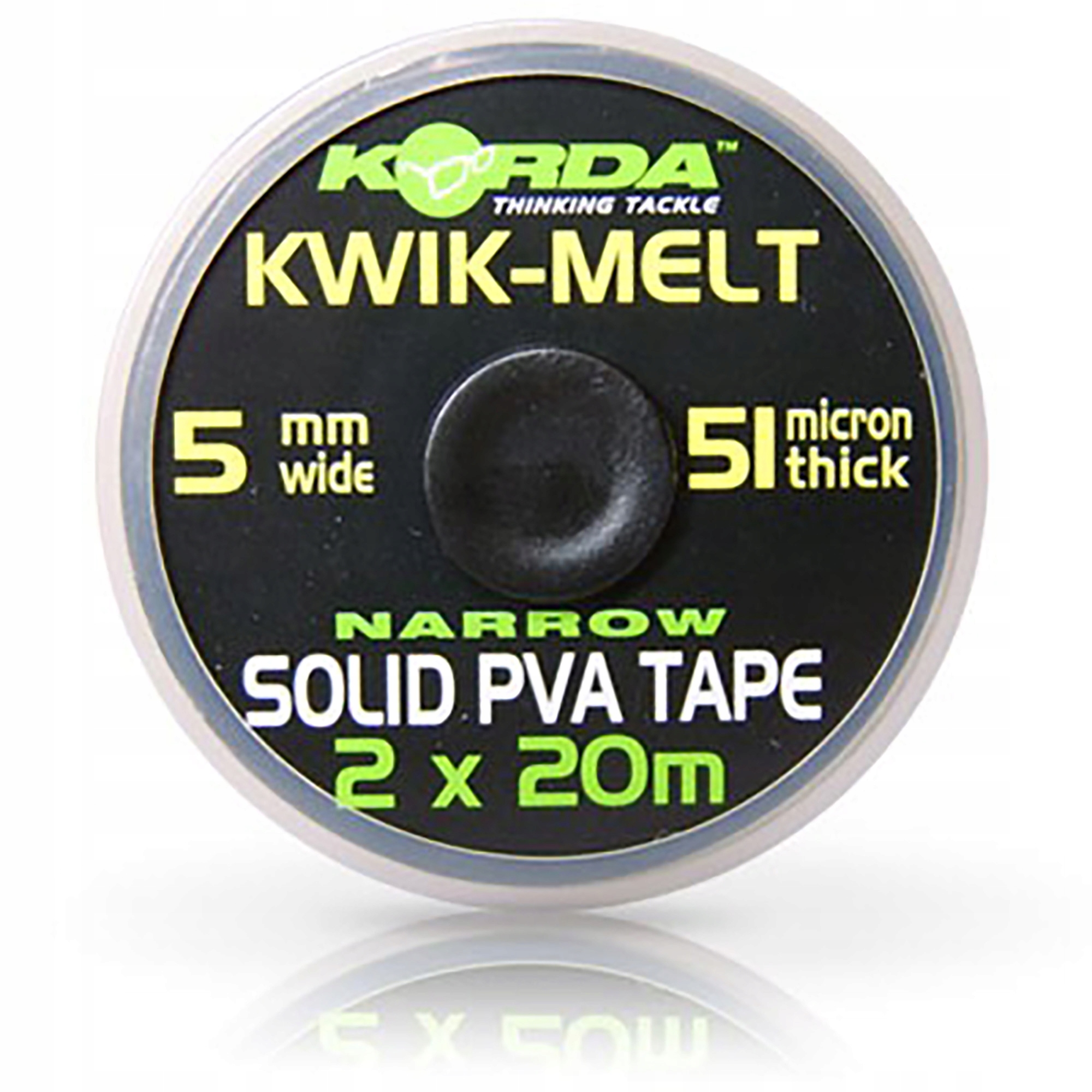 Taśma rozpuszczalna Pva 5 mm 2 x 20 m do wędkarstwa karpiowego Korda Kwik