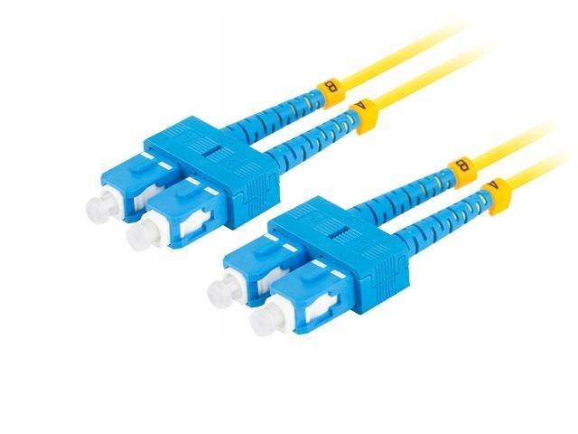 Patchcord światłowodowy Lanberg Sm Sc/upc-sc/upc Duplex 3.0mm Lszh G657A1 1