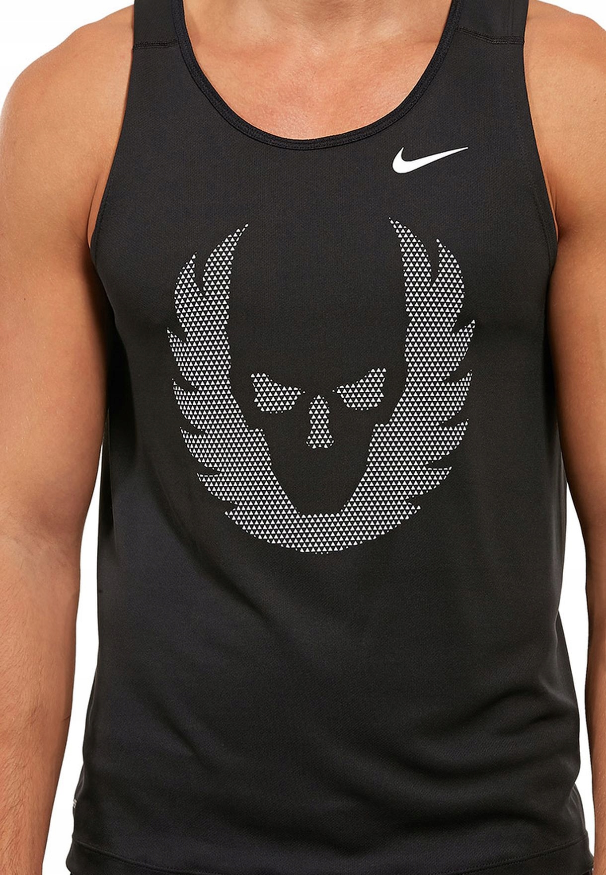 NIKE OREGON Koszulka męska czaszka XL DRI FIT