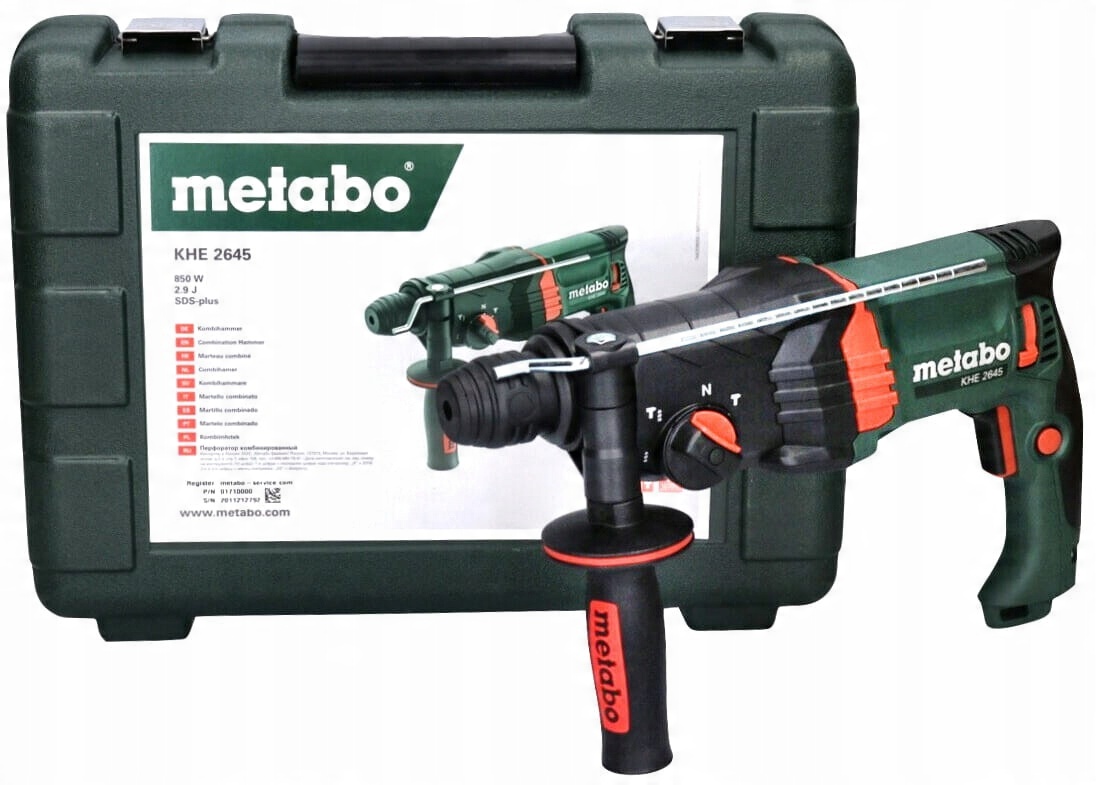 

Khe 2645 Kombimłotek Sds+ Metabo 601710500