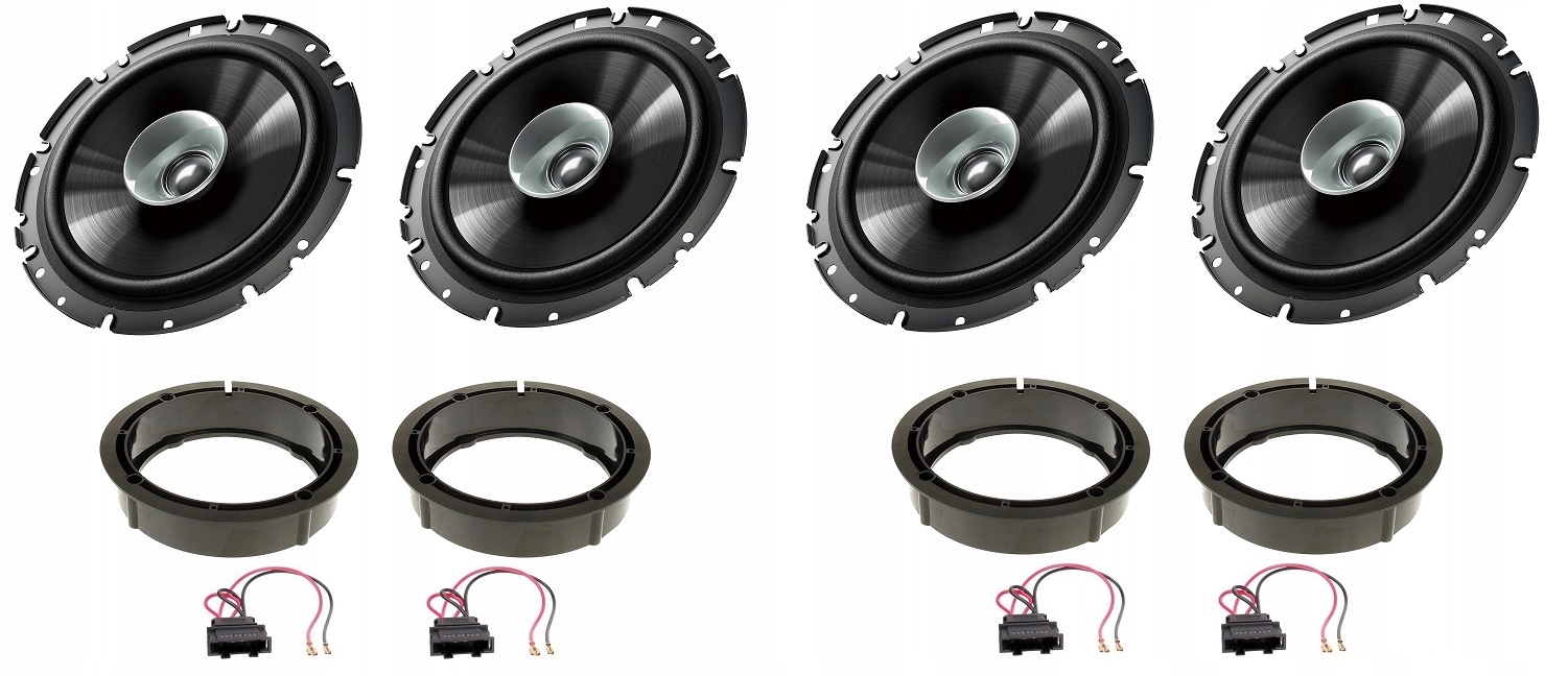 Pioneer TS-G1710F Reproduktory vzdialenosti Vw Passat B5 Golf 5 (predné zadné)