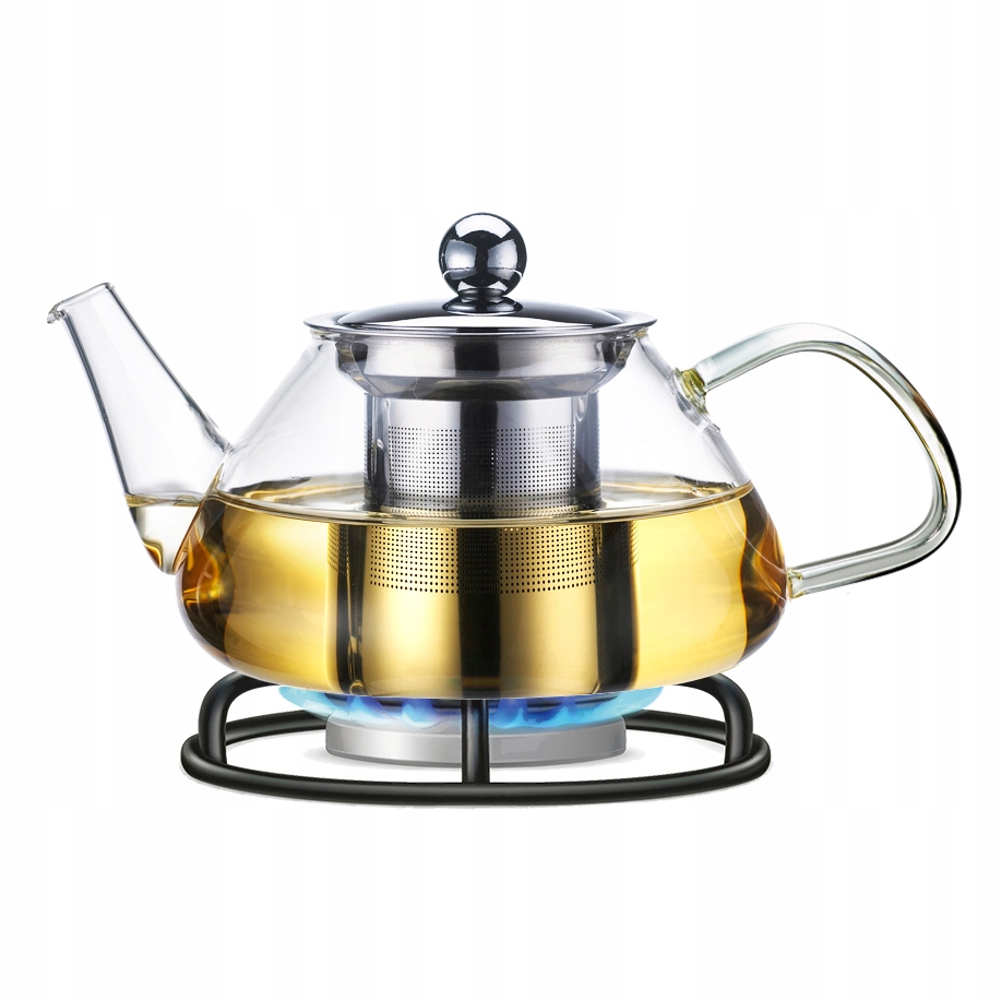 DZBANEK SZKLANY ZAPARZACZ HERBATY ZIÓŁ