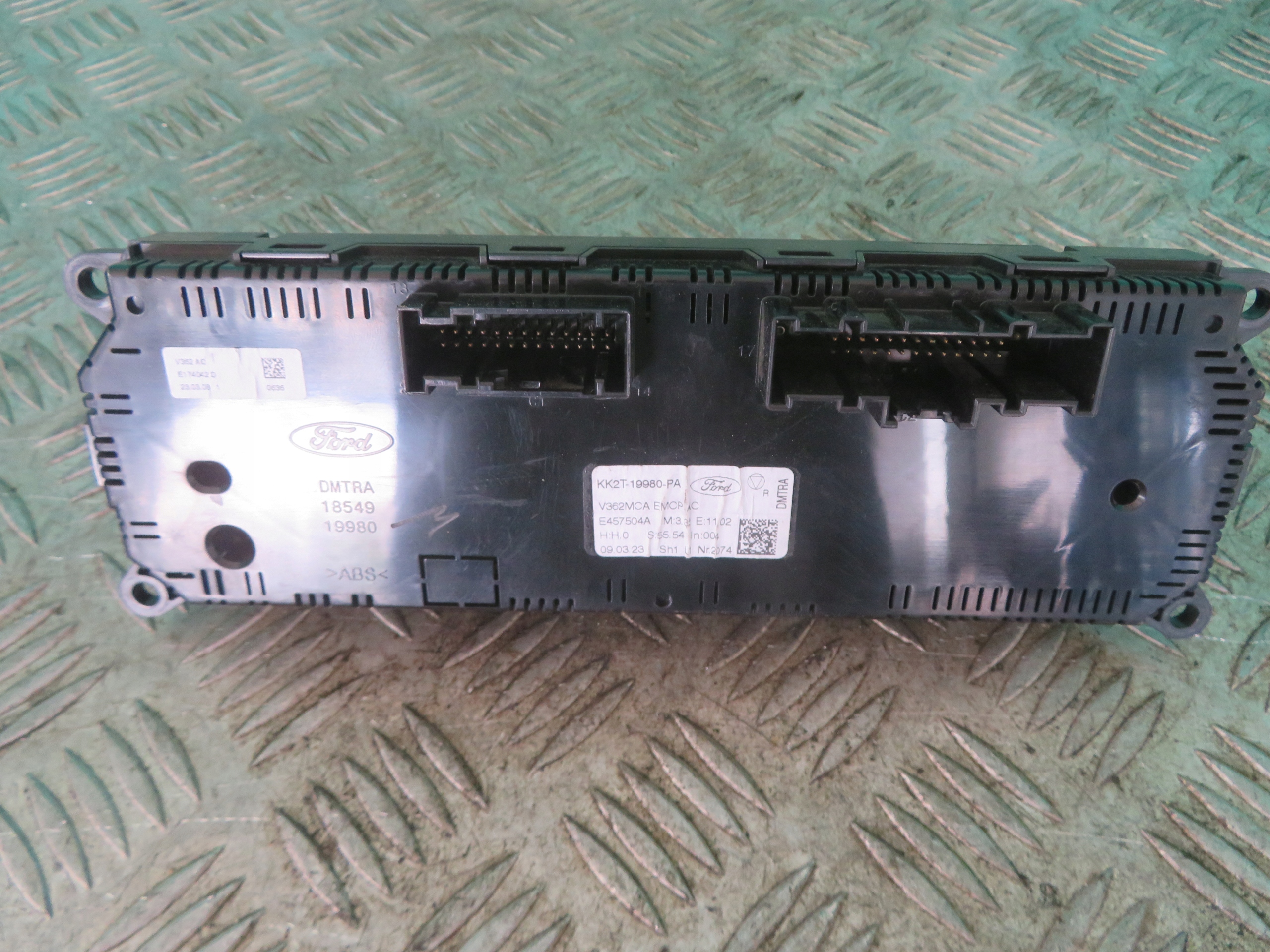 PANEL klími klimatizaci FORD TRANSIT MK8 KK2T-19980-PA