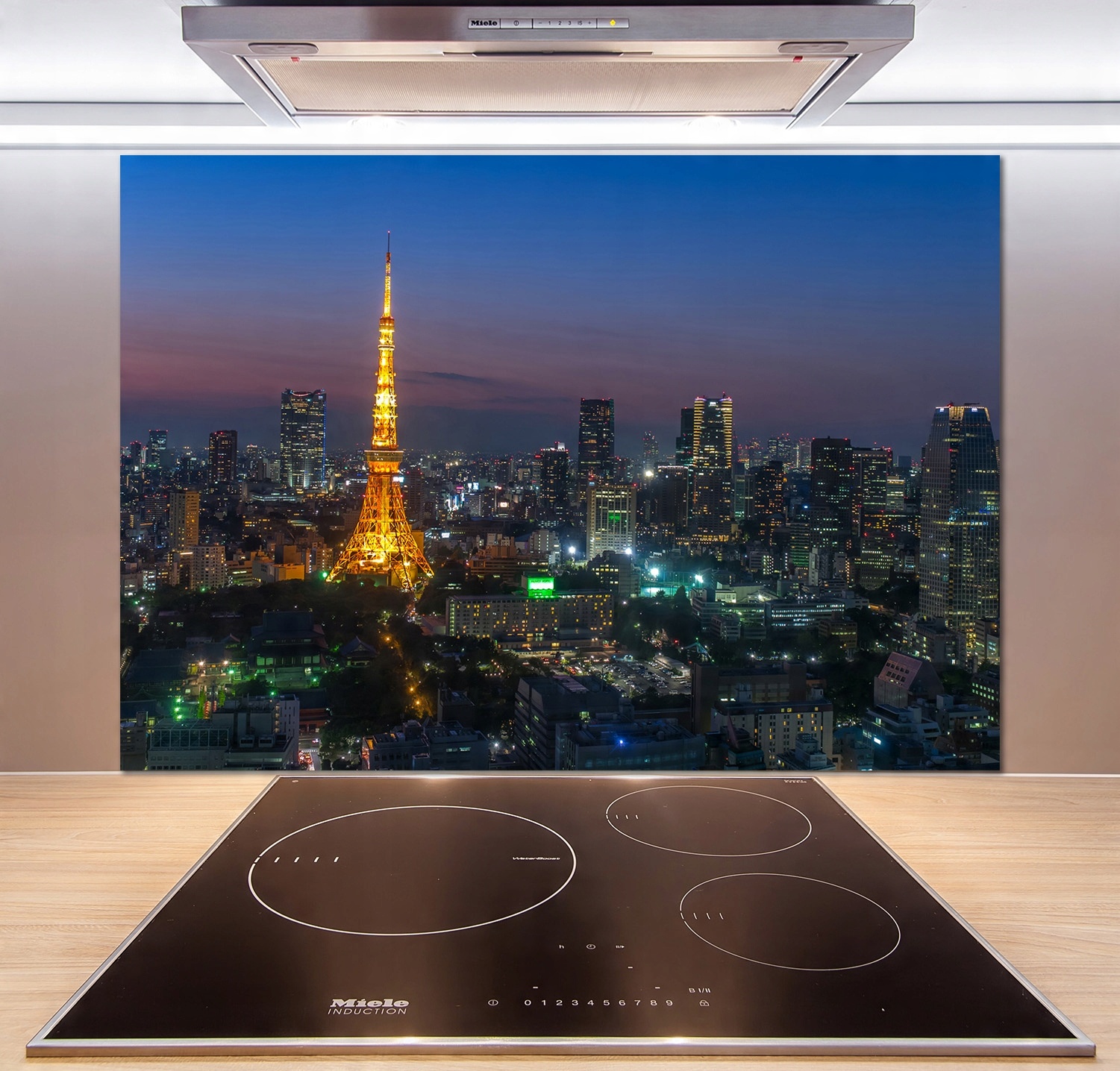 

Panel do kuchni Wieża w Tokio 100x70 cm + Klej