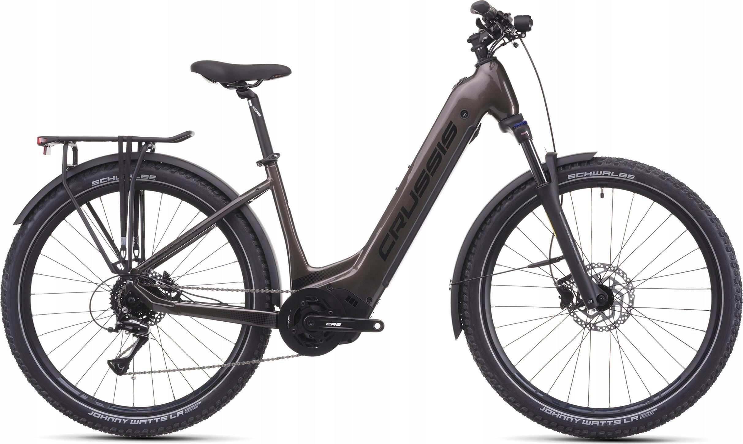 Rower elektryczny Crussis ONE-Country 7.11 800Wh 17"