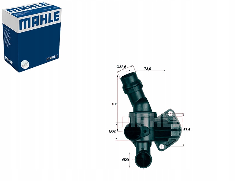 Mahle Termostat Vw 87C 2,0 Golf V 2,0TFSI Leon Mah