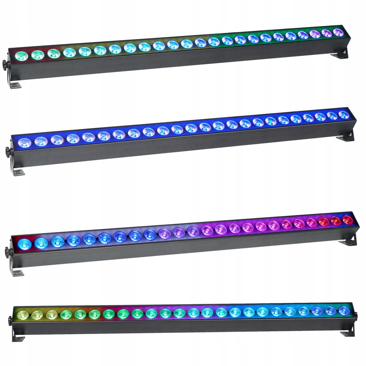 LIGHT4ME AURA PIXEL BAR 24x3W RGBW LED listwa oświetleniowa DMX RGB SMD