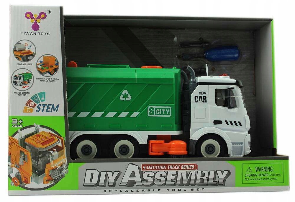 

Auto zamiatarka światło dźwięk