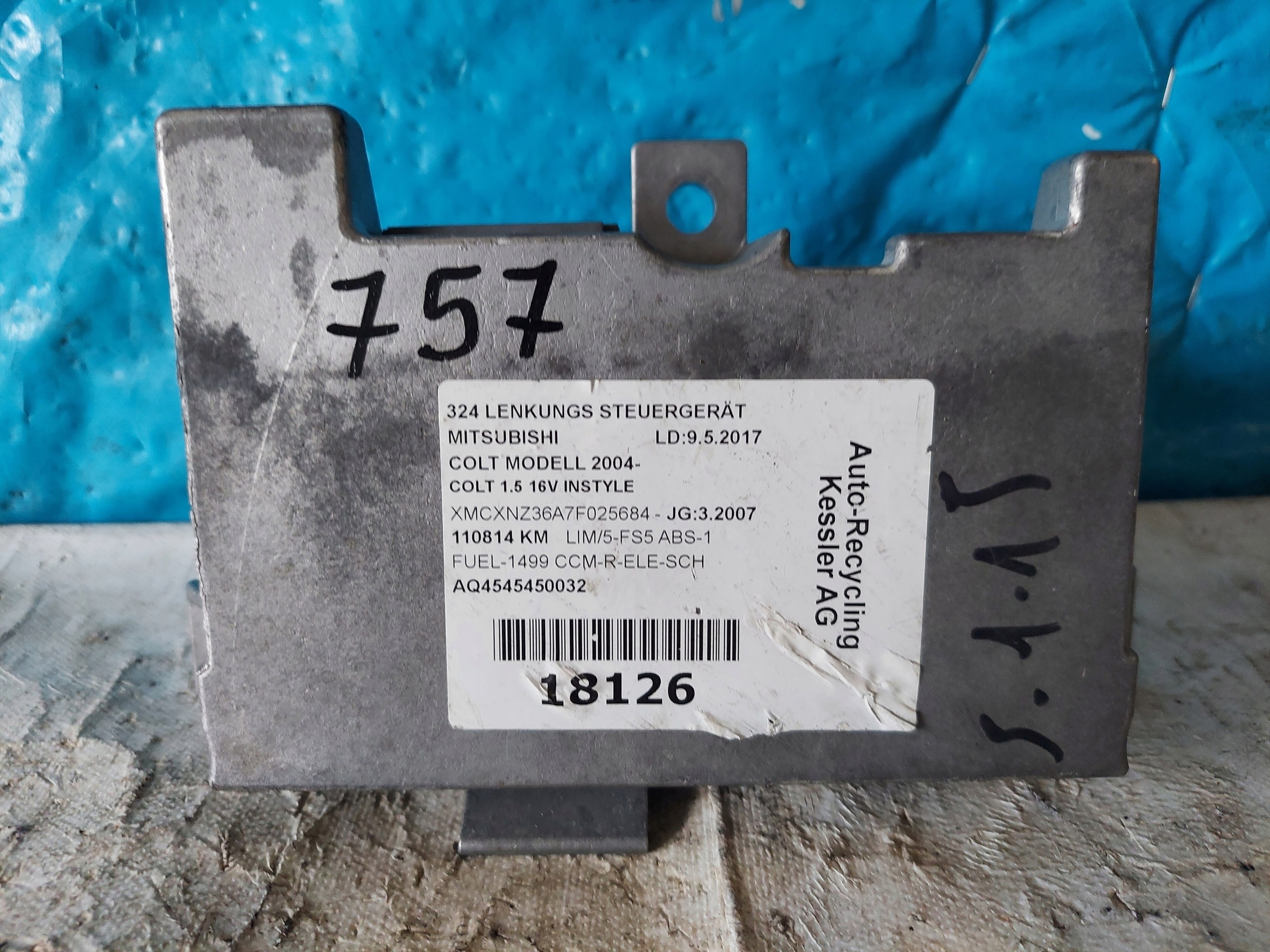 MITSUBISHI COLT VI A4545450032 module of the control