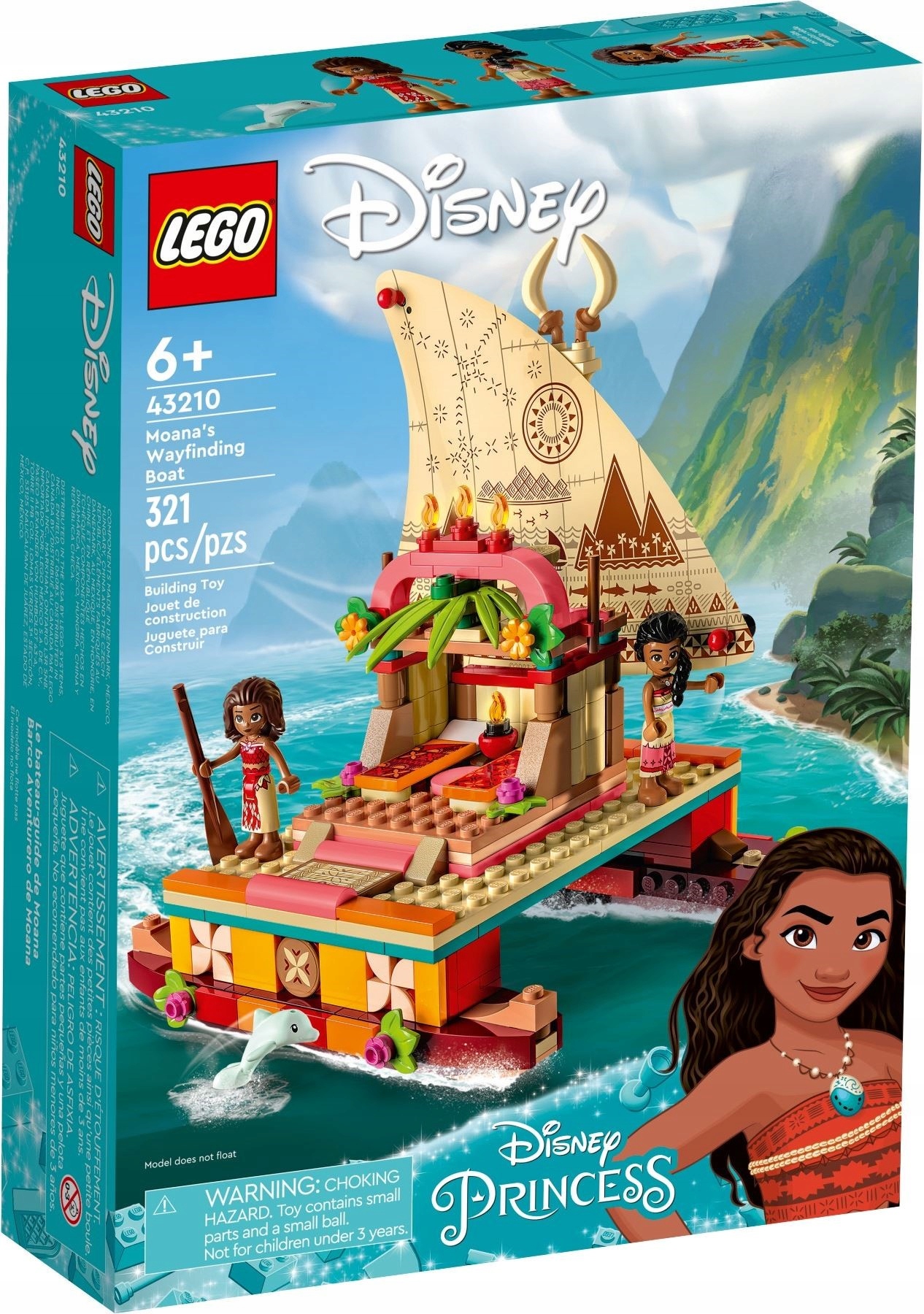 

Lego Disney Katamaran Vaiany 43210