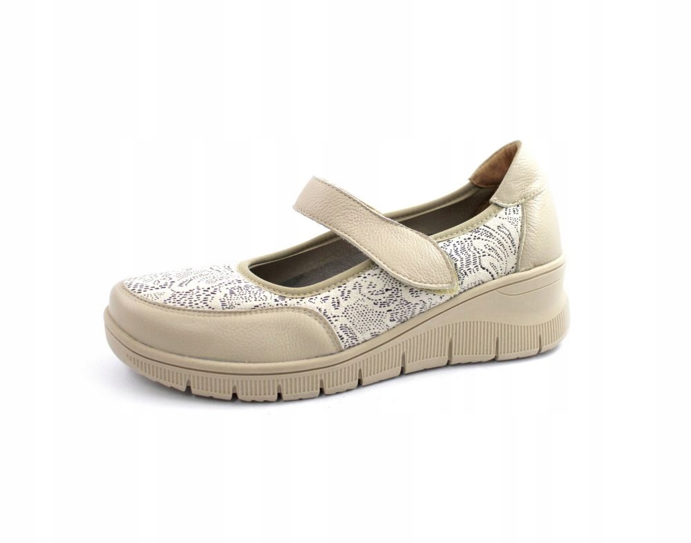 KOSELA MEDIC BUTY NA HALUKSY-MEGA TĘGOŚĆ-9232-BEŻ-R.40 Kolekcja ORTO (MEGA TĘGOŚĆ)