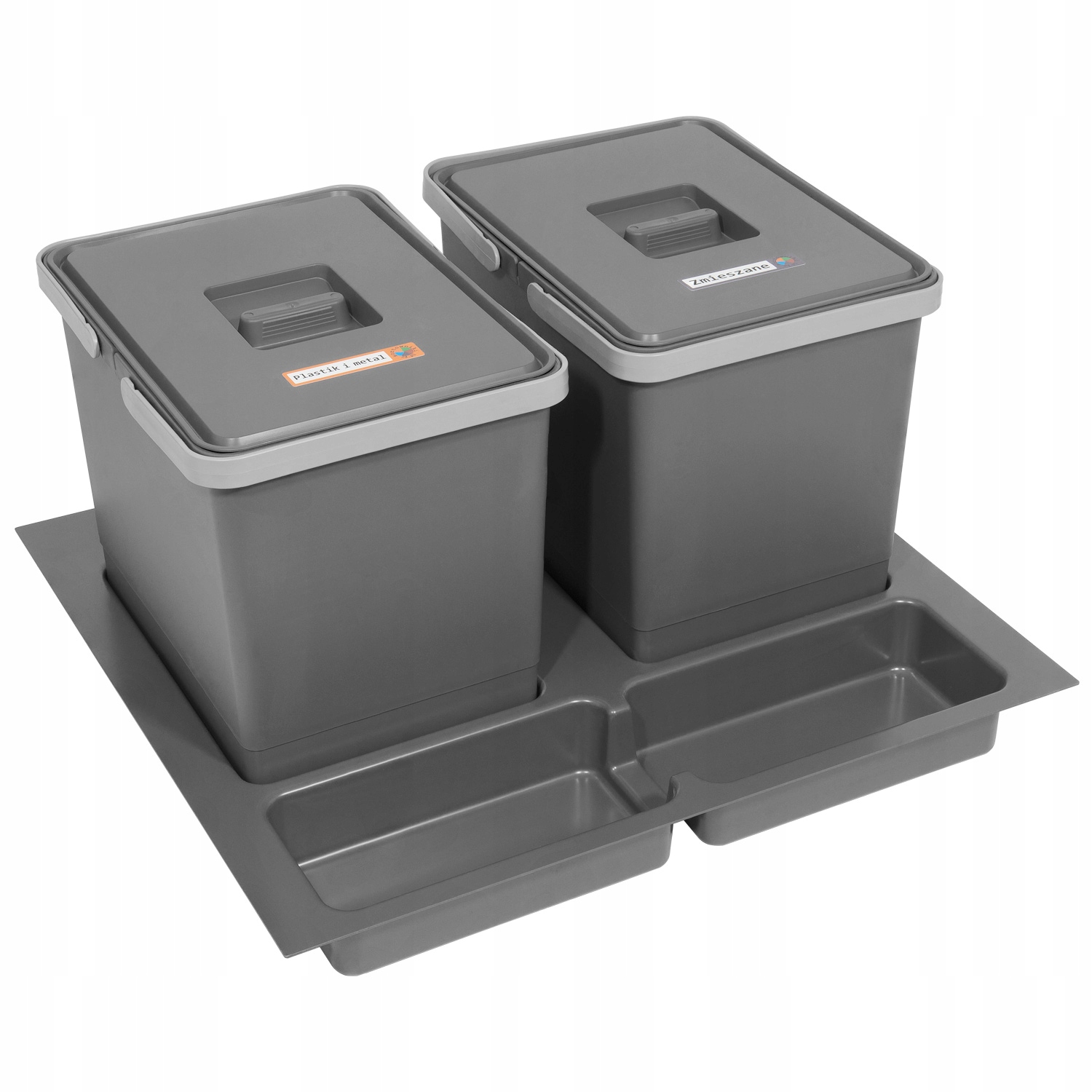 Sortownik śmieci Future 2x15 do szuflady Blum 60cm 28cm segregator sorter