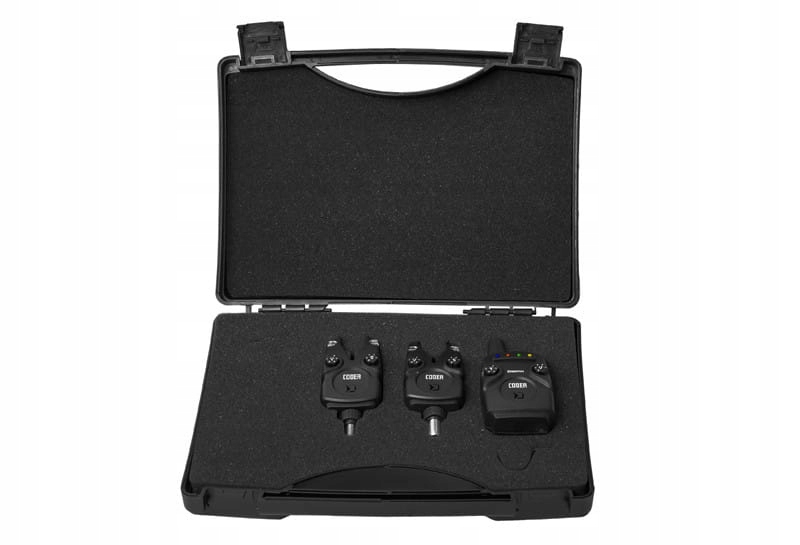 Delphin Coder 3+1 - zestaw sygnalizatorów brań z centralką Model Coder