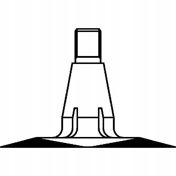 (1258018TR15) Dętka z zaworem TR15 12.5 / 80 - 18 Numer katalogowy części 1258018TR15