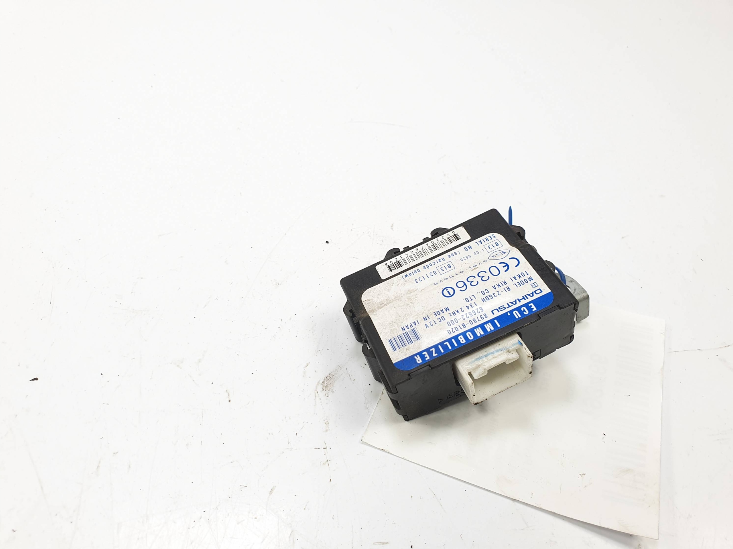 module IMMO 89780-B1020 CHEVROLET MATIZ II
