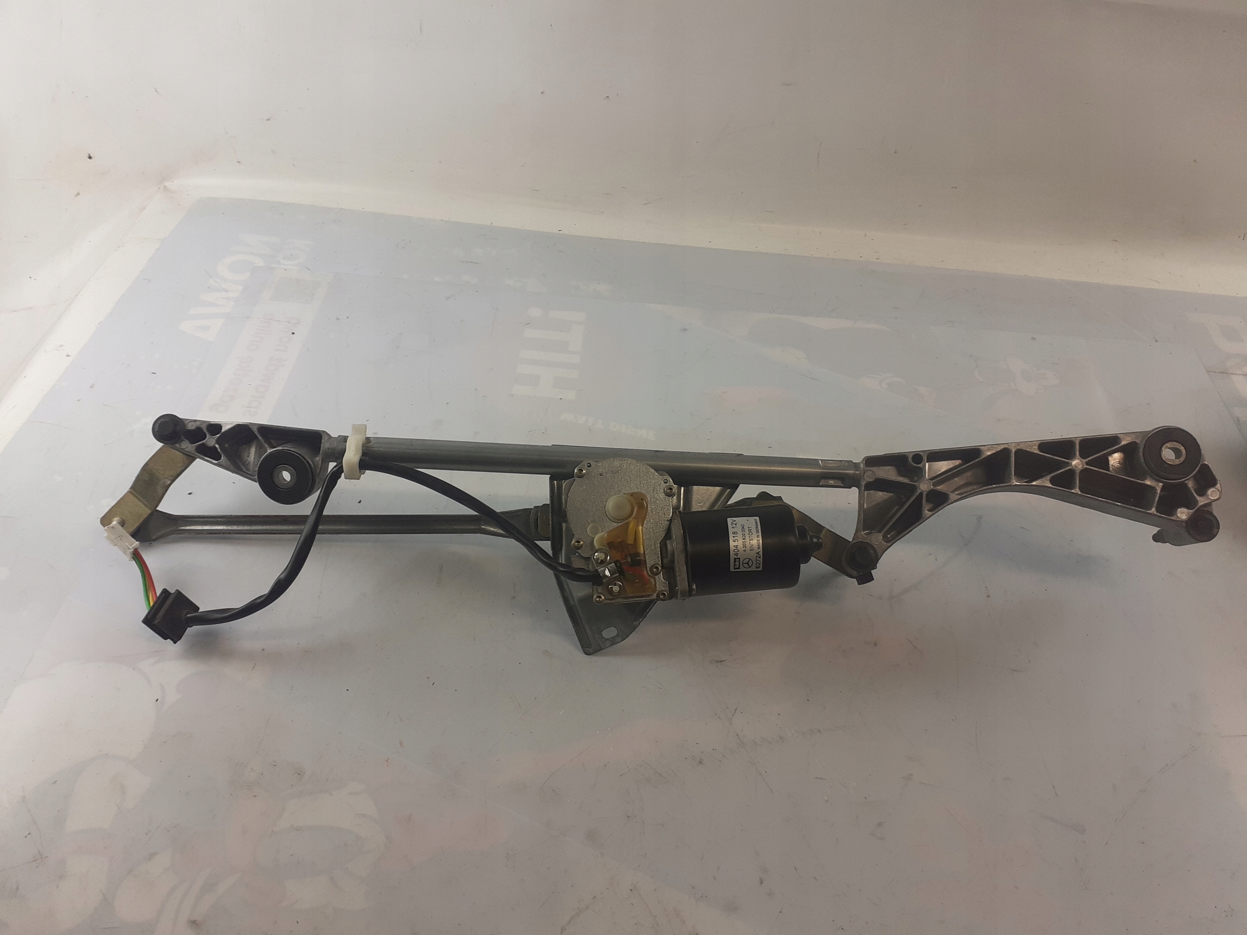 Mercedes W203 wiper mechanism front