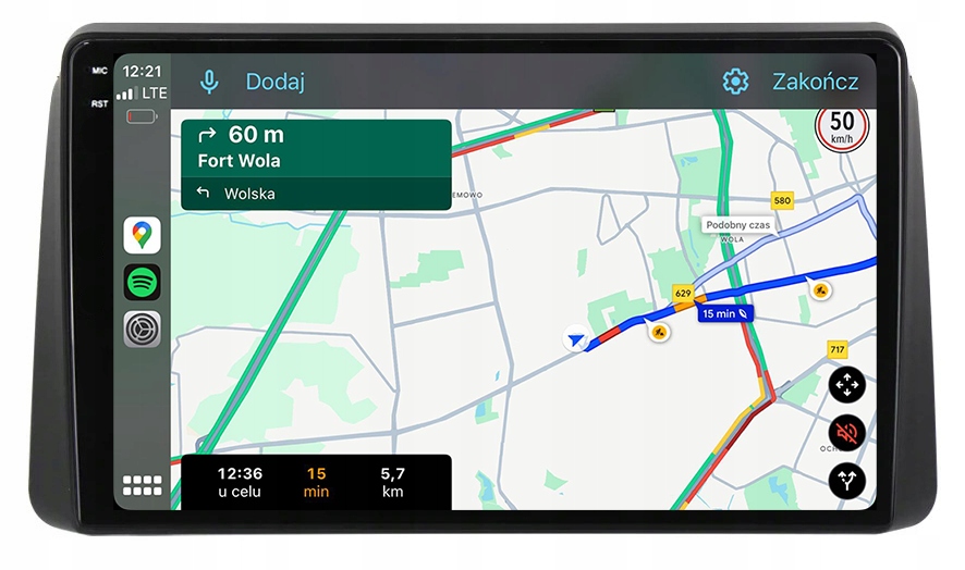 Grand Caravan Town Country Rádio Navigace Android TS20 12GB/256GB 2K Qled