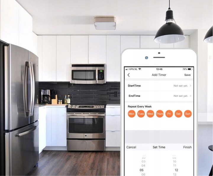 Smart Inteligentne gniazdko WIFI EZVIZ Aplikacja Harmonogram CS-T30-10A-EU Marka Ezviz