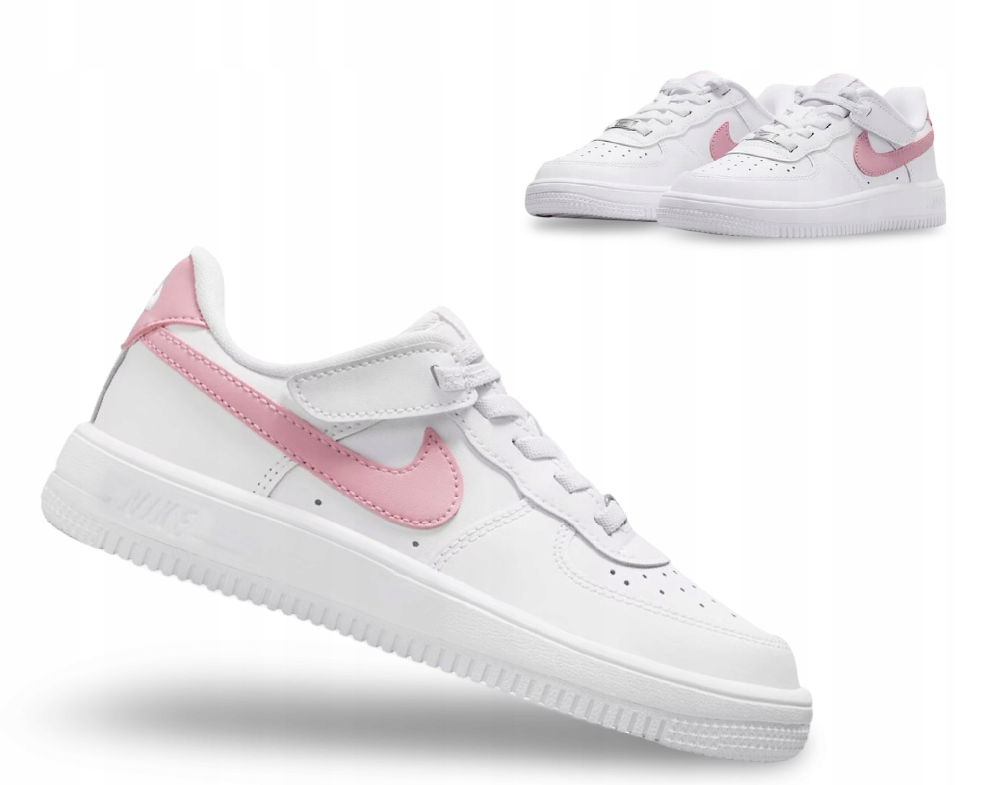 Buty Dziecięce Sportowe Nike Force 1 Low EasyOn Ps IH4498-115 r.31