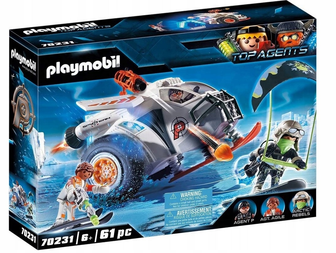 

Playmobil Top Agents 70231 Ślizgacz śnieżny Pojazd