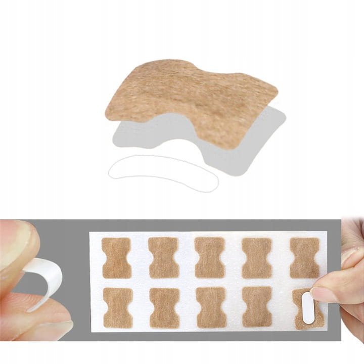 20 x ŁATKA Z PŁYTKĄ PLASTER NA WRASTAJĄCE PAZNOKCIE Rodzaj pasek