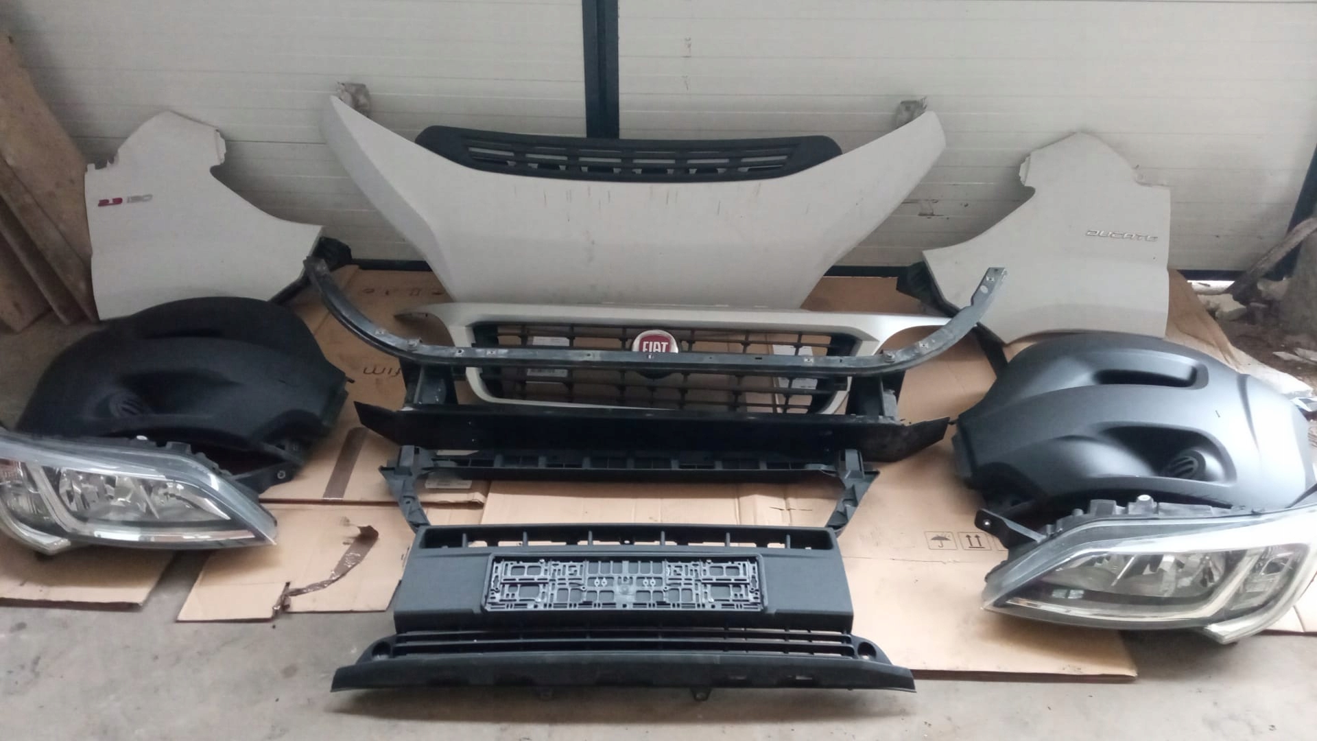 PRZÓD ZDERZAK MASKA FIAT DUCATO