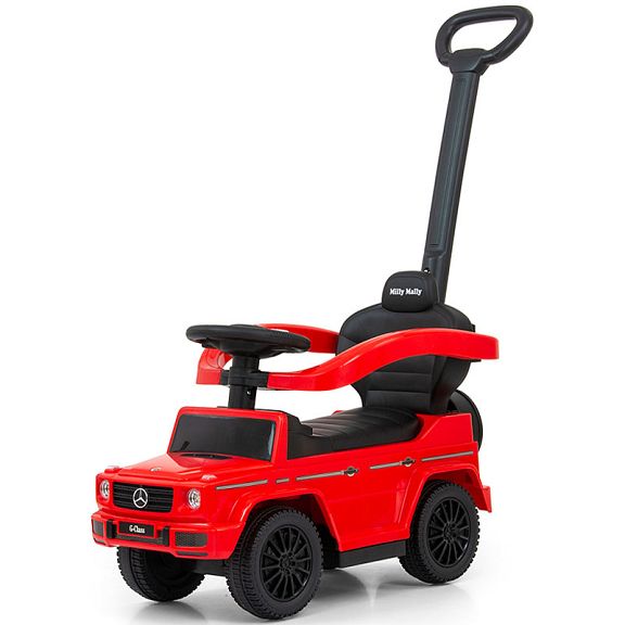 Milly Mally Jeździk Pojazd z rączką Mercedes G350d Red