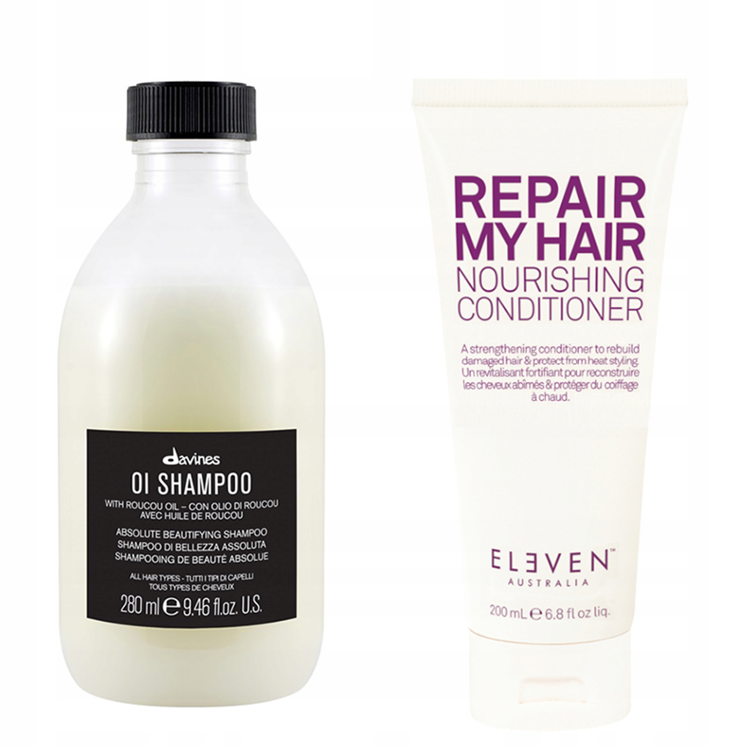 Davines Oi Oil šampon 280 ml Eleven Australia Repair kondicionér 200 ml